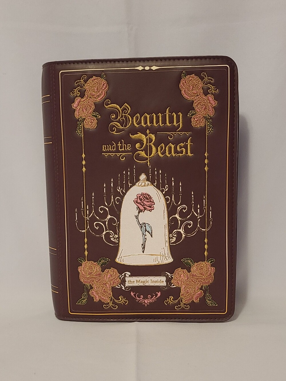 Beauty And The Beast Danielle Nicole Storybook Crossbody Enchanted Rose Purse